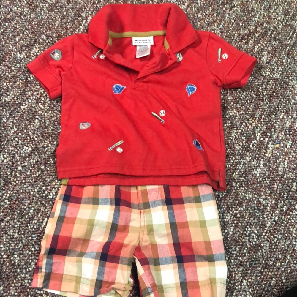 Baby boys baseball outfit